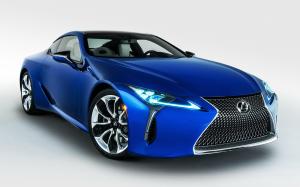 Lexus LC500 Inspiration Series (Structural Blue) 2018 года (NA)